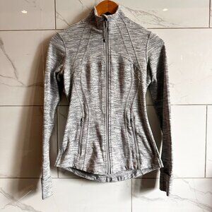 Lululemon Define Jacket Luon Space Dye Grey Size 4
